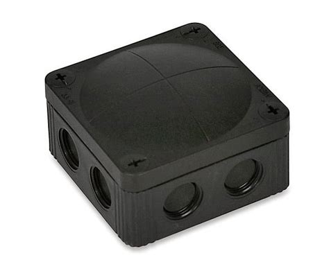 outdoor junction box black|black weatherproof outlet box.